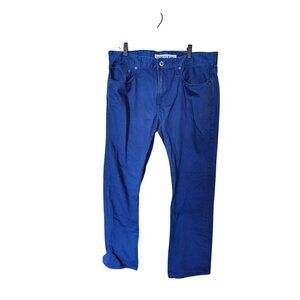 Express Jeans Rocco Slim Fit Skinny Leg 34x30 Blue Cotton Denim